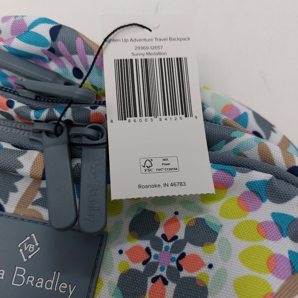 Large Adventure Backpack Sunny Medallion NWT - Picture 5 of 5